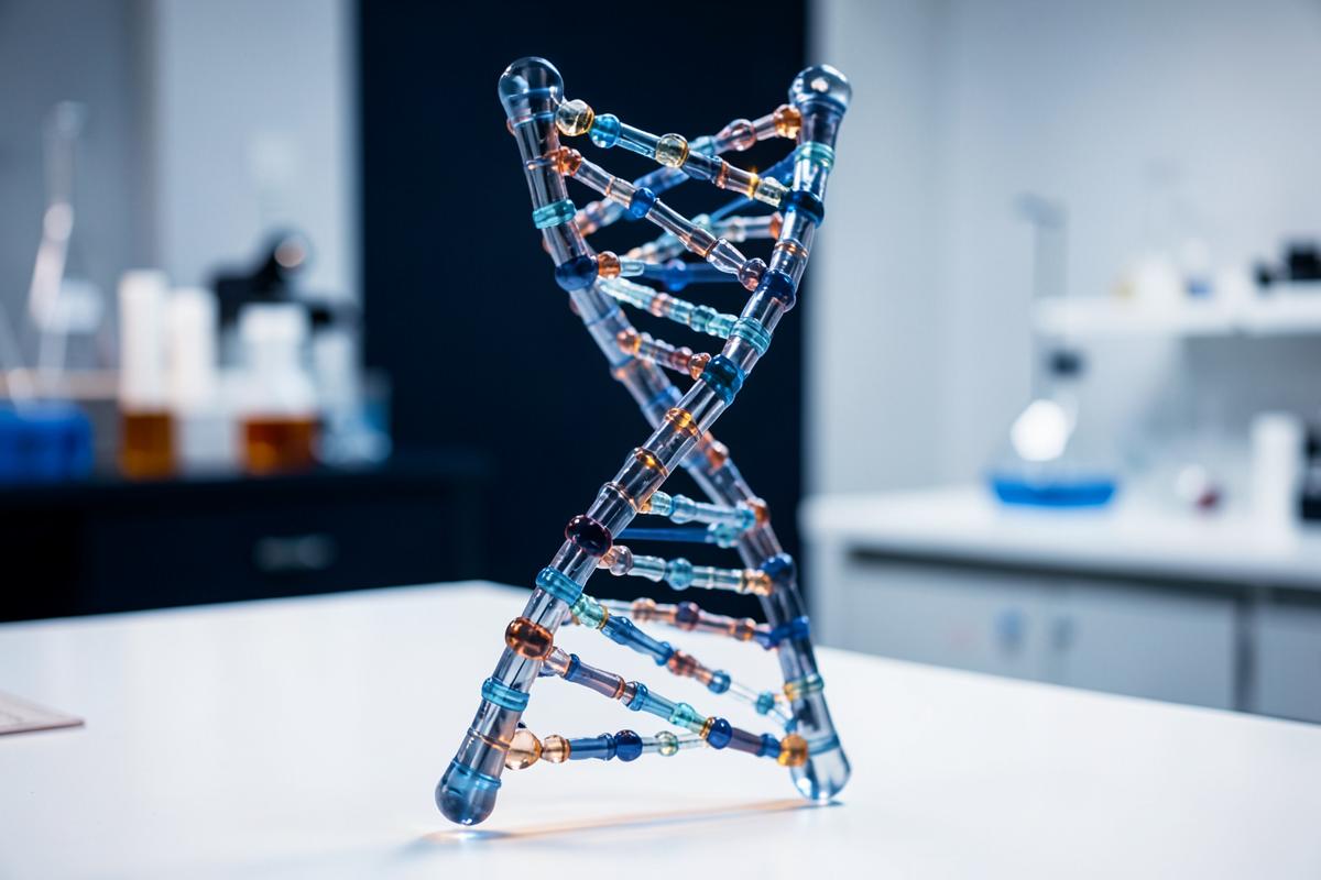 DNA ও বংশগতি বিষয়ের বৈজ্ঞানিক চিত্র